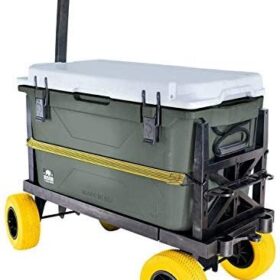 Transportador de refrigerador con plataforma rodante para hielera Mighty Max Cart