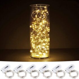 Paquete de 6 pilas de luces de hadas CYLAPEX